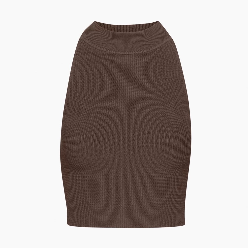 Babaton Sculpt Mockneck Halter Top